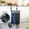carrello spesa bremermann JEEBEL pieghevole nero Anteprima dell’immagine prodotto 9