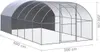 vidaXL Poulailler d'extérieur 3x6x2 m Acier galvanisé Voir les images du produit 11
