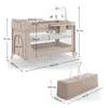 Kinderkraft LEODY UP 2-in-1 Reisebett & Laufstall klappbar Produktbild-Vorschau 9