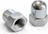 2x Hutmutter FG 9,5 silber Achsmutter Edelstahl SW15 Produktbild-Vorschau 1