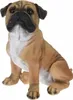 Hundefigur Gartenskulptur Steindeko 27 cm Produktbild-Vorschau 1