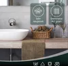 10er Set Gästetücher, Baumwolle, 30x50 cm, 420g/qm, braun Produktbild-Vorschau 4