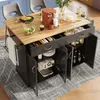 okwish Kuchyňský ostrov 106×50×90,5 cm, kuchyňská skříň, Náhled obrázku produktu 1