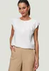 Cropped-Shirt  mit Rundhalsausschnitt Produktbild-Vorschau 2