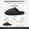 Museumspantoffeln mit Gummiband an der Ferse Produktbild-Vorschau 3