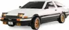 Amewi RC Auto AE86 Sprinter Drift Racing Car 1:18 RTR weiß Produktbild-Vorschau 2