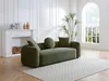 3-Sitzer Sofa - Stoff - Grün - OXILA Produktbild-Vorschau 2