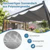 COSTWAY Pergola 2,3 x 2,3m, Terrassenüberdachung Produktbild-Vorschau 6