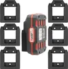 6x Akku Halter für Parkside 20V Halterung Akkus Wandhalter Produktbild-Vorschau 1