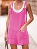 ASKSA Damen Kurz Jumpsuit Sommer Playsuit Kurz Romper Produktbild-Vorschau 2