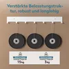 doporro Garderobenleiste mit 7 Haken, Wandgarderobe mit Produktbild-Vorschau 5