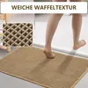 Badmat - Boho-badmat - Grijs - Wasbaar - Badkamermat - Productafbeelding-voorbeeld 3