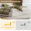 Letto imbottito idraulico Flieks 180x200 cm con Anteprima dell’immagine prodotto 5
