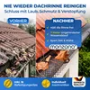 MONZANA® Dachrinnenschutz 7m inkl. 16 Befestigungsclips Produktbild-Vorschau 2
