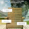 Outsunny Schaukelstuhl Schwingsessel mit Armlehne Produktbild-Vorschau 6