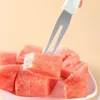 3-in-1 Wassermelonen-Gabelschneider Edelstahl Produktbild-Vorschau 3