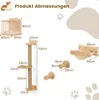 COSTWAY 5 PCS Kletterwand Katzen, Kratzbaum mit Produktbild-Vorschau 3