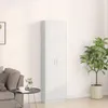 vidaXL Armadio con ripiano Bianco 55 x 25 x 189 cm Anteprima dell’immagine prodotto 4