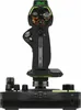 A black and green flight stick controller for PC gaming. Produktbild-Vorschau