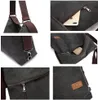 Damen Canvas Schultertasche Rucksack Groß Handtasche Produktbild-Vorschau 4