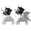 Baninni Poussette 4-en-1 Duo avec siège-auto Luiz Noir Voir les images du produit 4