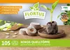 Kokos Quelltöpfe 36 mm | Kokos Quelltöpfe von FLORTUS, Produktbild-Vorschau 1