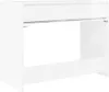 Stůl Vysoký Lesklý Bílý 100 x 50 x 78 cm Dřevěný materiál Náhled obrázku produktu 8