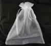 10 x Organzabeutel 40 x 30 cm weiß Organzasäckchen Produktbild-Vorschau 2