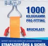 10x Doppel Fitting Endbeschlag Endfitting Airlineschiene Produktbild-Vorschau 3