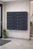 12-fach Briefkastenanlage Anthrazit Ral 7016, 25 cm Tiefe, Produktbild-Vorschau 4