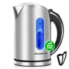 Aigostar - Wasserkocher Edelstahl 1,7L, 2200W, mit Produktbild-Vorschau 1
