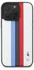 Handyhülle Hardcase iPhone 16 Pro Max BMW Kunstleder weiß Produktbild-Vorschau 3