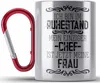 Trendation - Lustige Edelstahl Tasse Karabiner Rentner Produktbild-Vorschau 1