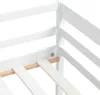 vidaXL Posteľ z masívu biela borovica 90x200 cm Náhľad obrázku produktu 7