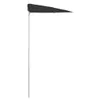 A black triangular flag attached to a white pole, presented against a white background. Anteprima dell’immagine prodotto