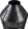 Gilde Vase, "Labyrinth", Metall, schwarz, VE 2, L. 16 cm, Produktbild-Vorschau 4