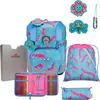 DerDieDas ErgoFlex Tiny Happy Pixel Schulranzenset 5-teilig Produktbild-Vorschau 1