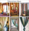 Seidiger Vorhang (1 Stk.) Gardine aus Patchwork Sareestoff, Produktbild-Vorschau 4
