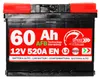 SPEED L2 AFB Batterie de voiture Start&Stop 12V 60Ah 520A Voir les images du produit 2
