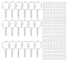 100 Stück Metall-Schlüsselringrohlinge, geteilt, 25 mm, Produktbild-Vorschau 1