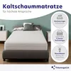 AquaFlex - 10cm 7-Zonen Kaltschaummatratze - H3&H4 - (160 x Produktbild-Vorschau 3