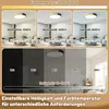Ikodm LED Deckenleuchte Holz 40cm, 60W Dimmbar Deckenlampe Produktbild-Vorschau 7