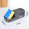 Dozownik do mydła z uchwytem na gąbkę 23x10,2x8,9cm Podgląd zdjęcia produktu 13