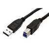 USB-A-auf-USB-B-Kabel, 5 m, schwarz 15 W, 3 A, 5 Gbit/s, Produktbild-Vorschau 5