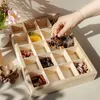 Creative Deco Setzkasten Holz Sammlervitrine 20 Fächer 35 x Produktbild-Vorschau 4