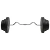 vidaXL Barra per curl con pesi 60 kg Anteprima dell’immagine prodotto 2