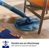 A mop being used to clean a wooden floor under a chair. Náhled obrázku produktu