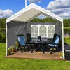 Pareti laterali Relaxdays per gazebo, set da 2, A x L 2x3 Anteprima dell’immagine prodotto 2