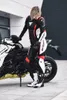 SHIMA Miura 2.0 Damen Motorrad Lederhose, schwarz/weiß/rot, Produktbild-Vorschau 6