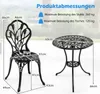 Ensemble de meubles de jardin COSTWAY 3 pièces, table de Voir les images du produit 3